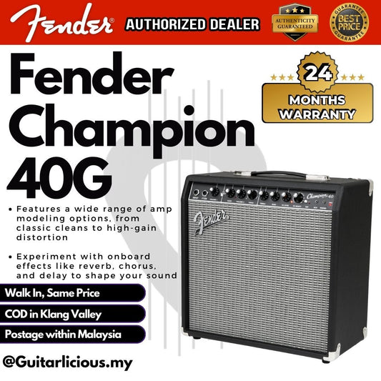 FENDER Champion 40G Guitar Combo Amplifier ( Champion 40 / Champion40 )