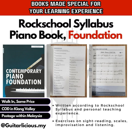 Contemporary Piano Foundation Book - Ionian Studio