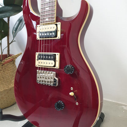 PRS SE Standard 24 Electric Guitar with Bag, Vintage Cherry ( Standard24 / Standard-24 )