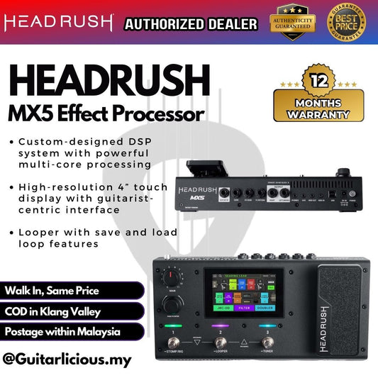 HeadRush MX5 Amp Modeling Guitar Effect Processor ( MX-5 / MX 5 )