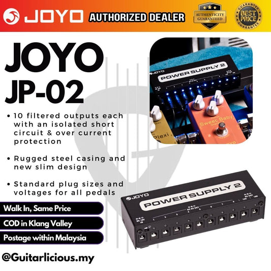 Joyo JP-02 Effect Pedal Power Supply 2 ( JP02 / JP 02 / JP-02 / JP-2)