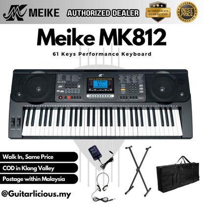 MEIKE 61 Keys Professional Performance Keyboard with Touch Function Keys - (MK812 / MK-812 / MK 812)