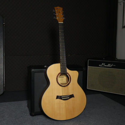 GAMMA (SL-161) 40inch Grand Auditorium SLIMBODY Acoustic Guitar ( GM-SL-161 / LS-161 / LS-161-40 )