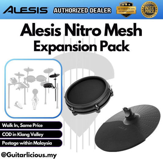 Alesis Nitro Mesh Expansion Pack Cymbal Snare combo set for Nitro Mesh / Surge Mesh