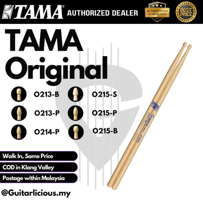 TAMA Original Series Drumsticks Wood Tip