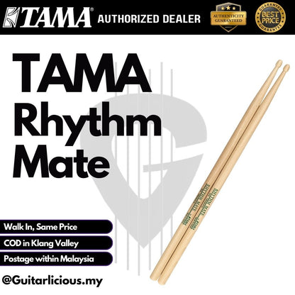 Tama Rhythm Mate Drumsticks Wood Tip - Drum Sticks ( 5A / 5B / 7A )