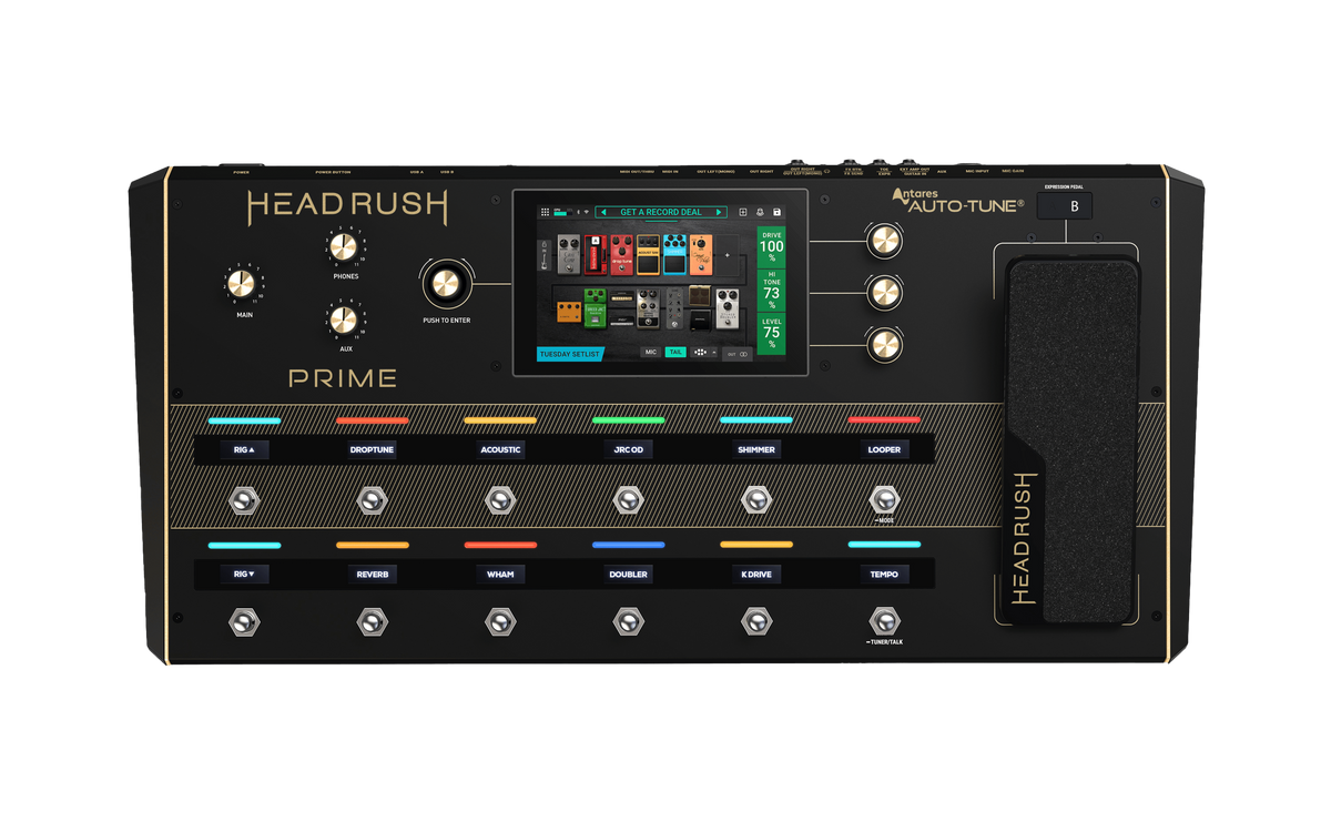 HeadRush Prime Multi Effect Processor Guitar Pedal – GUITARLICIOUS