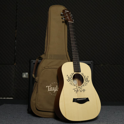 Taylor Swift Signature TAYLOR Baby Taylor 3/4 Mini Acoustic Guitar with Bag ( Swifties / TS-BT )