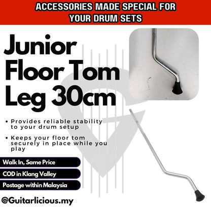 30cm Junior Drum Leg for Floor Drum