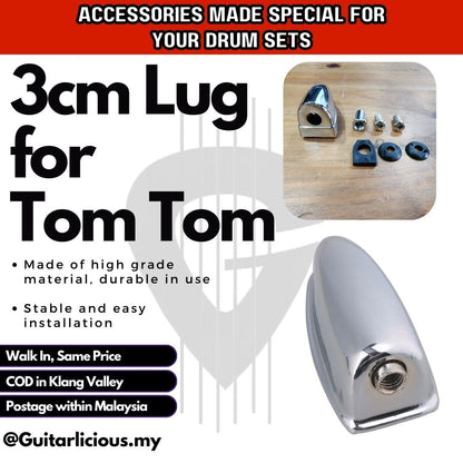 Lug for Tom Tom Double Screw ( M4 / M4-A / M4A / M4-B / M4B )