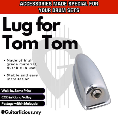 Lug for Tom Tom Double Screw ( M4 / M4-A / M4A / M4-B / M4B )