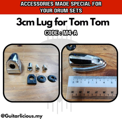 Lug for Tom Tom Double Screw ( M4 / M4-A / M4A / M4-B / M4B )