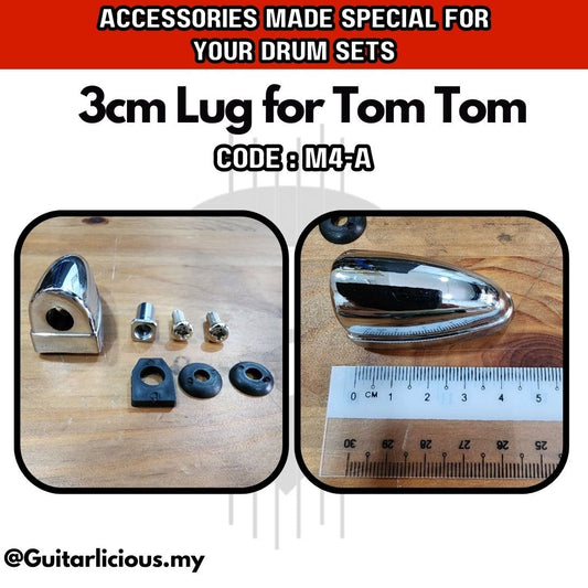 Lug for Tom Tom Double Screw ( M4 / M4-A / M4A / M4-B / M4B )