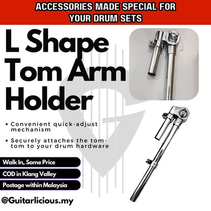 Drum Tom Arm Holder L Shape ( T-09 / T09 )