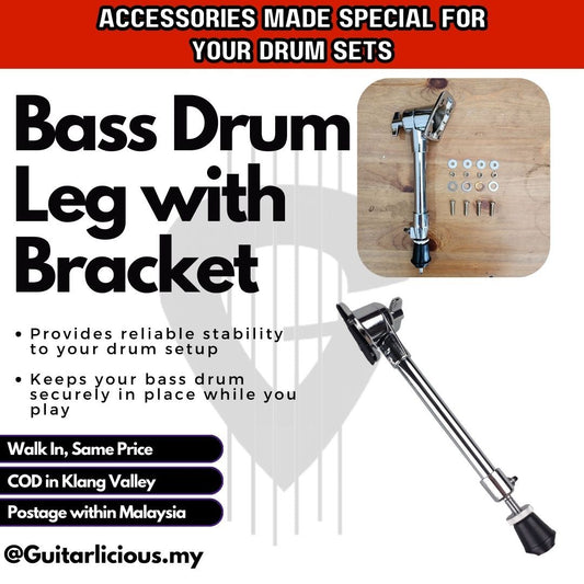 Bass Drum Leg with Bracket (ZSBLEG)