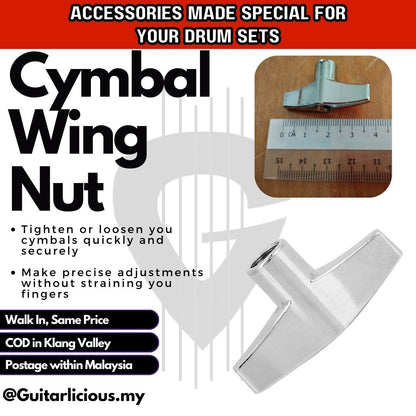 Cymbal Stand Wing Nut - ( ZSSC TNT-M8 )