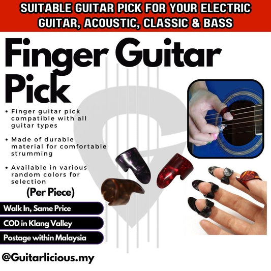 Finger Guitar Pick per pick (AP3M)