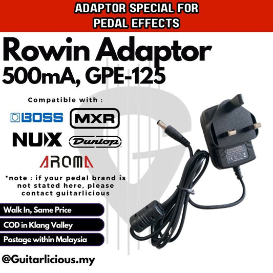 Power Supply Adapter Guitar Effect Pedal 9V AC/DC For Joyo / Boss / Nux / Dunlop / Zoom / MXR / Cuvave / ibanez / Mooer