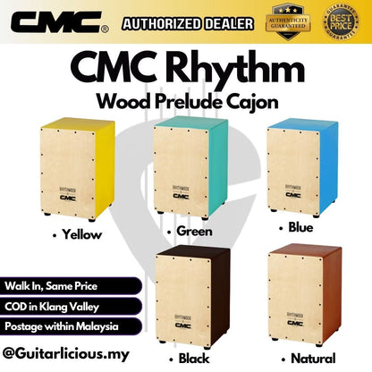 CMC Rhythm Wood Prelude Cajon Kahun Music Box (CMCJPL)