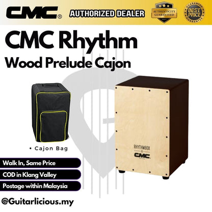 CMC Rhythm Wood Prelude Cajon Kahun Music Box (CMCJPL)