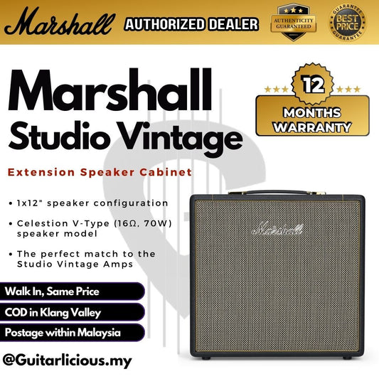 Marshall Studio Vintage 1x12 Extension Speaker Cabinet