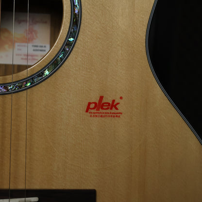 Kepma F2 Solid Sitka Spruce Top Grand Auditorium Acoustic Guitar, S1 Pro Resonance Pickup with Effect ( F2Se-GA / F2SE )