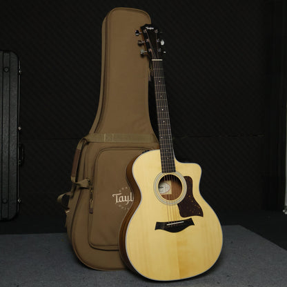 Taylor 214ce-K Koa Grand Auditorium with Cutaway Acoustic-Electric Guitar with Bag ( 214-CE / 214CE-K )