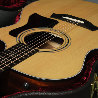 Taylor 314ce V-Class Grand Auditorium with Cutaway Acoustic-Electric Guitar with Bag ( 314-CE / 314CEV / 314CE-V )