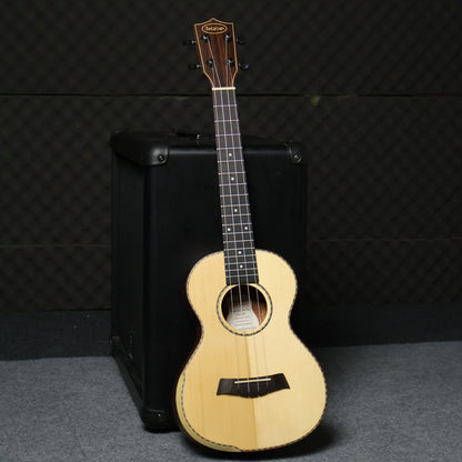 SQOE SQ-UK-603 , 26 inch Tenor Solid Top Spruce & Mahagony Body Ukulele ( SQUK603 / SQ-UK / UK603 / 603 )