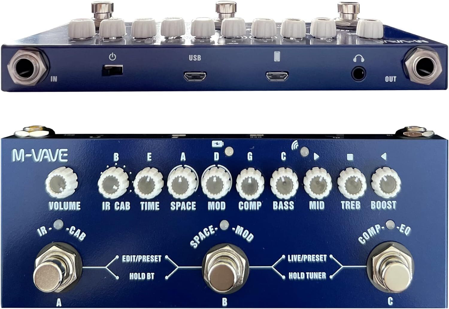 CUVAVE / M-VAVE Cube Baby Bass for Bass Guitar Effect Pedal – GUITARLICIOUS Malaysia