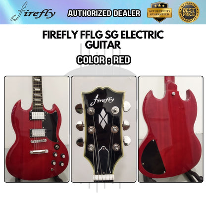 Firefly SG Series Solid Tune-O-Matic Double Humbucker (HH) Electric Guitar with bag (FFLG)