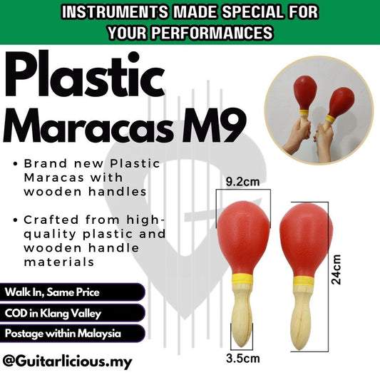 Maracas Shaker in Pair (PTKMRC M9)