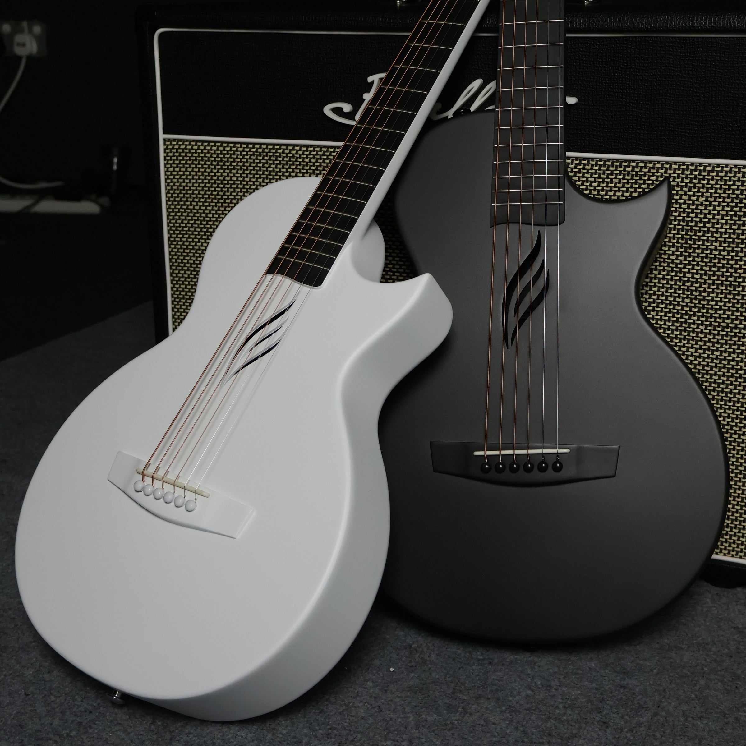 Enya Nova Go 白 Enya Nova GO Acoustic Guitar - Terry Carter Music Store