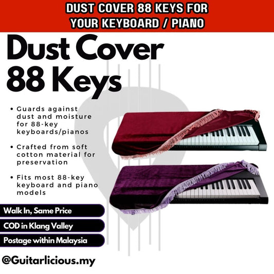 Keyboard / Piano Dust Cover for 61 - 88 keys (DC 61 / DC 88)