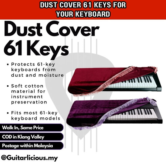 Keyboard / Piano Dust Cover for 61 - 88 keys (DC 61 / DC 88)