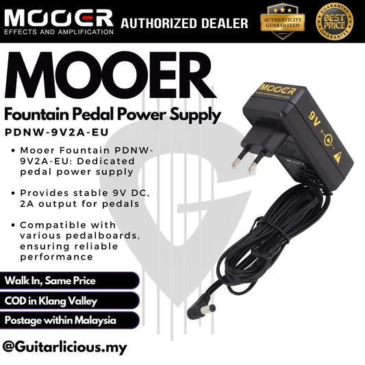 Mooer Fountain PDNW-9V2A-EU Pedal Power Supply