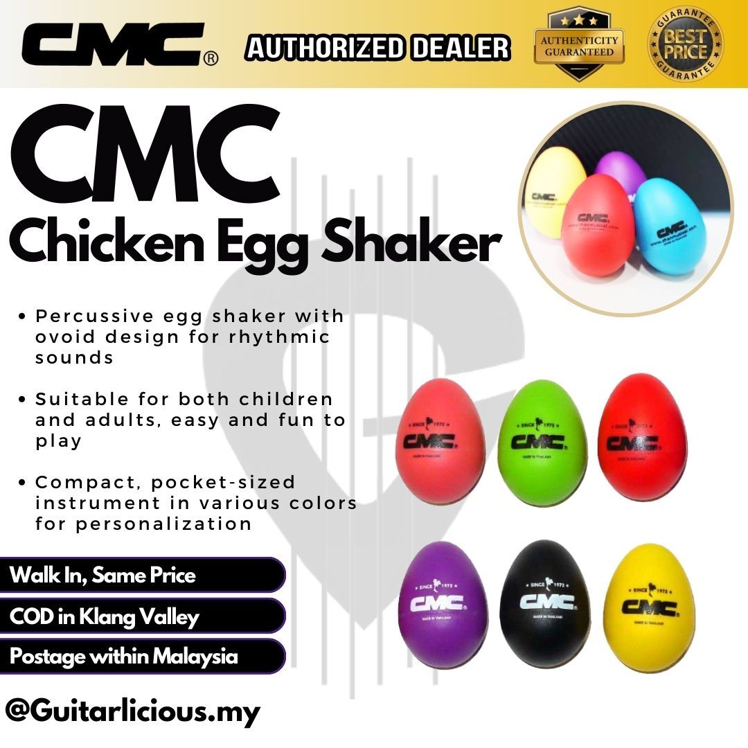 CMC Chicken Egg Shaker (CMC/Egg - 2 unit) – GUITARLICIOUS