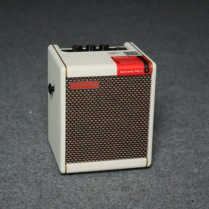 Positive Grid Spark Mini Smart Portable Guitar Amplifier 10 Watts with Bluetooth - White ( SparkMini / WH / Spark-Mini )