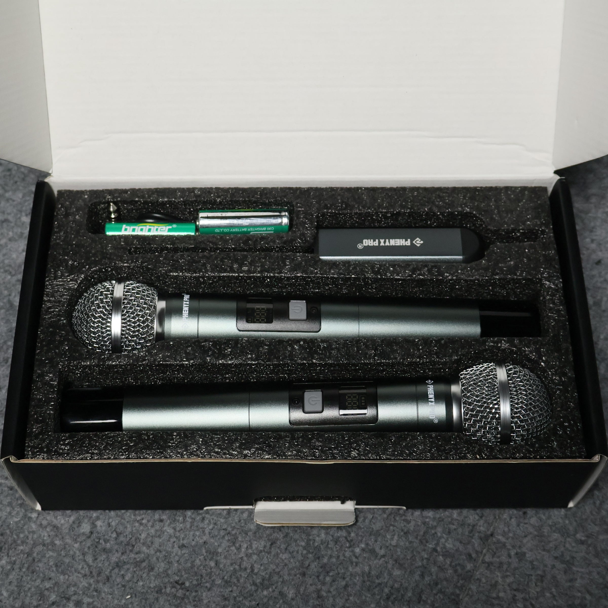 新品未開封 PHENYX PRO PDP-2 デジタルUHF ワイヤレスマイク 8415c00a801c41f7aa4dc4bb2d9ca1