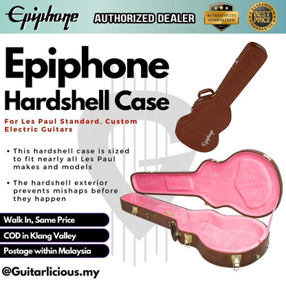 Epiphone Hardshell Case For Les Paul Standard, Custom Electric Guitar