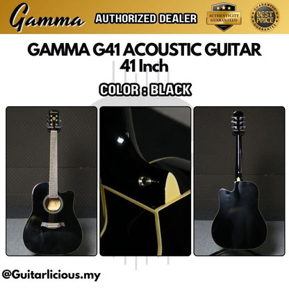 GAMMA Series 41 inch Beginner Acoustic Guitar with truss rod ( FT-G41 / G 41 )