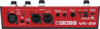 Boss VE-22 Vocal Effects and Looper Pedal Harmonist Pedal Empower Your Vocals ( VE22 / VE 22 )