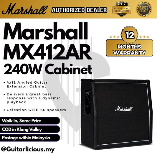 Marshall MX412AR 240W 4x12 Angled Guitar Extension Cabinet ( MX412 / MX 412 AR )