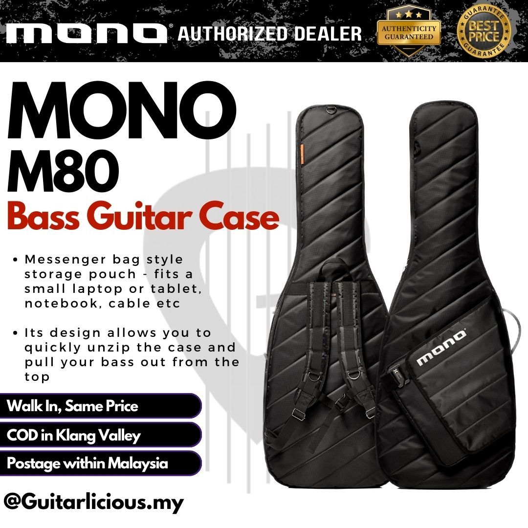 MONO Sleeve Bass Guitar Case Bag ( M80-SEB ) – GUITARLICIOUS