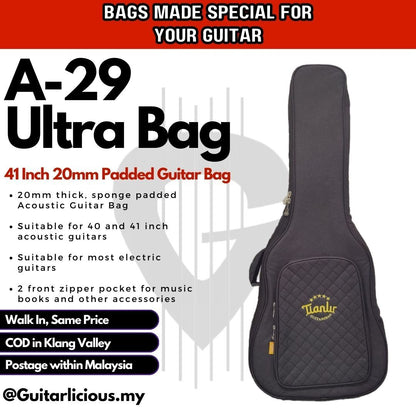 41 inch Sleeve 30mm Padded Bag A29 for Acoustic Guitar