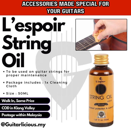 L-espoir String Oil to Prolong Guitar String's Life ( LSO-05 / LSO 05 / LSO05 )