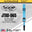 Sqoe JTBD-065 Cliplock Polypro Guitar Strap