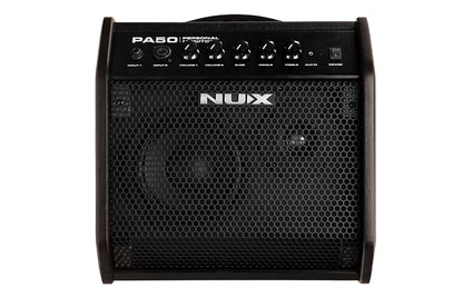 NUX PA50 2 Channel 50 Watts Powered Personal Monitor Speaker With 6.5 Inch Woofer ( PA 50 PA-50 50w )