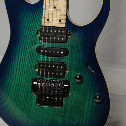 Ibanez RG470AHM Floyd Rose HSH Electric Guitar - Blue Moon Burst ( RG470AHM-BMT / RG470 / RG-470-HM )