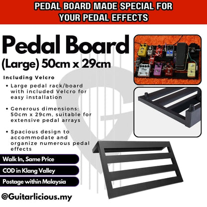 Portable Pedal Effect Rack / Pedal Board / Rack in Various Size